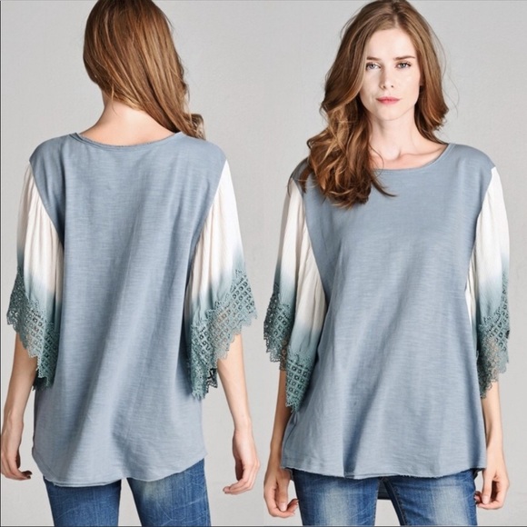 NEW! ! LAST TWO !  OMBRÉ COLORED TOP - Picture 2 of 3